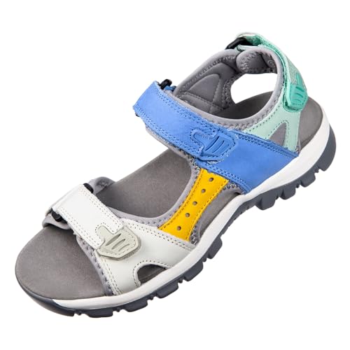 Sandales en Cuir pour Femmes Harssidanzar SL256EU Sport d'Extérieur