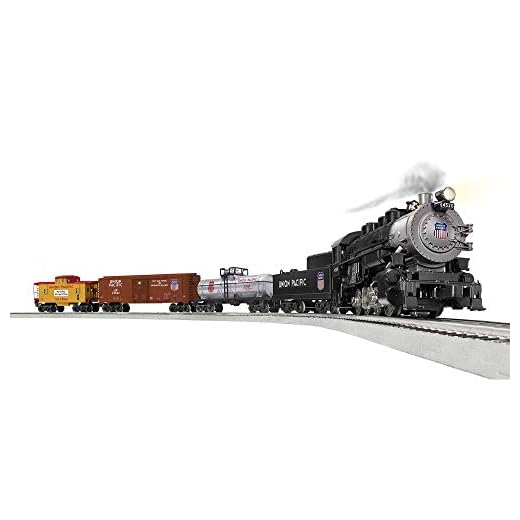Lionel Union Pacific Flyer LionChief 0-8-0 Set with Bluetooth Capability, Electric O Gauge Model Train Set with Remote, Multi