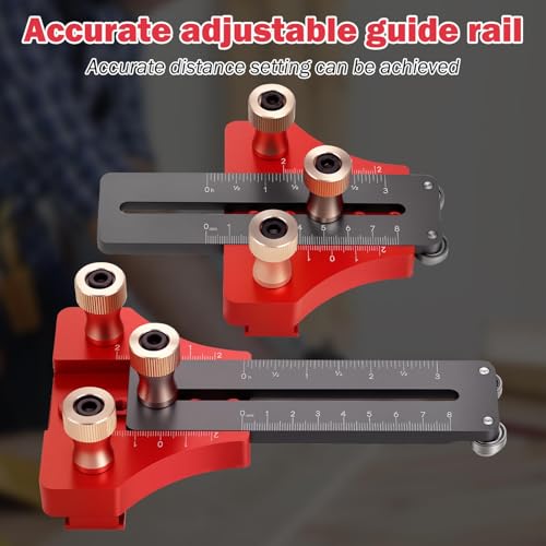 Guide de déchirure réglable jig rip en aluminium pour table de scie