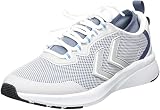 hummel Unisex Flow FIT Sneaker, White/Ensign Blue, 46 EU