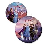 Lieferumfang: 1 Herding Dekokissen, Die Eiskönigin 2, Maße (Ø): 50 cm, Farbe: Mehrfarbig