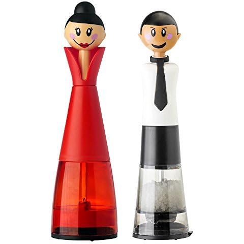 VIGAR Dolls manuelle Salz und Pfeffermühle aus Silikon Cover