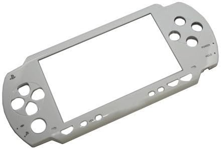 New Repair Front Faceplate Case Cover Shell Part for PSP 1000 1001 Console White