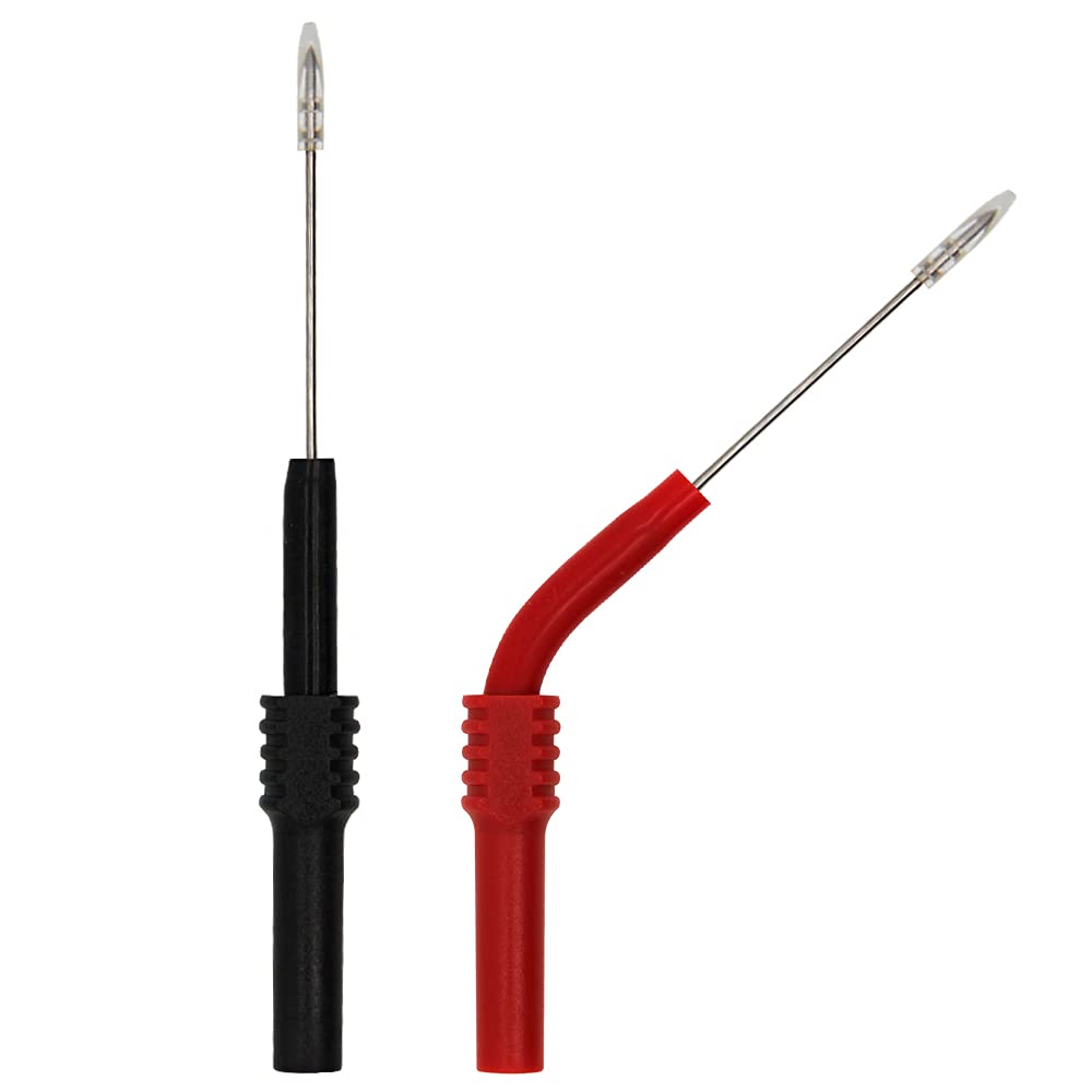 FEWASA Back Probe Pins 2PCS Flexible Bendable Test Probes for Wire