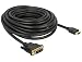 Produktbild DeLock 85587 10m HDMI Type A (Standard) DVI-D Schwarz Videokabel-Adapter (85587)