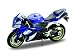 Welly Die Cast Motorcycle Blue Yamaha 2008 YZF-R1, 1:18 Scale