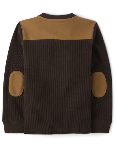 Image of Gymboree Boys and Toddler Long Sleeve Thermal Henley Shirt