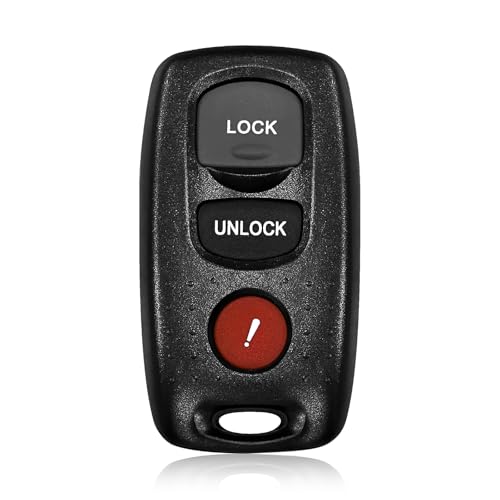 Keylessbest Replacement for 2007 2008 2009 Mazda 3 Key Fob