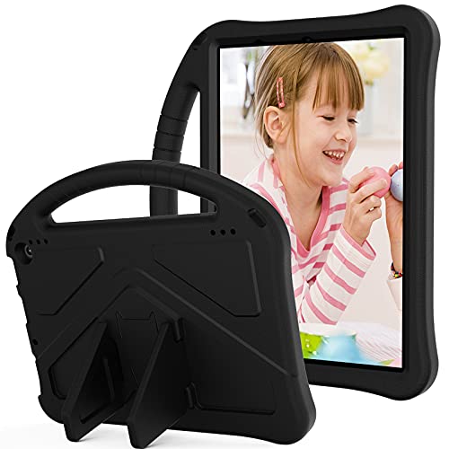FIABANO Handle Case Shockproof Cover for Amazon Fire HD 10 (2023, 13th Generation), Anti Slip Foam Stand Case Child-Friendly Pro