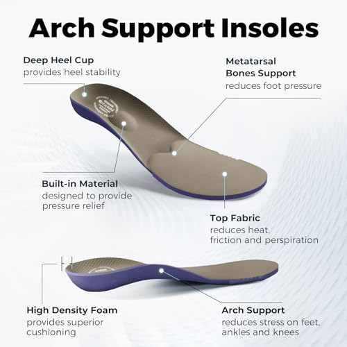 Image of FitVille Men's Extra Wide Slip-On Walking Shoes, Hands-Free Orthopedic Sneakers with Arch Support for Plantar Fasciitis, Bunions and Hammertoes - Step Ease V1