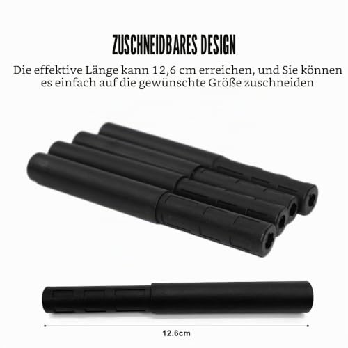 MiOYOOW 5PCS Golfschläger Verlängerungsstangen, Golfschläger Graphit Schaftverlängerungen, Verlängerung für Golfschläger