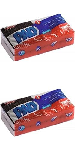 8 Tamponi Di Spugna Super Abrasivo Hard Pad