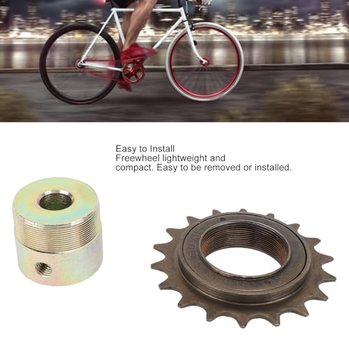VGEBY Single Speed Bike Freewheel 18T Threaded Bicycle Freewheel with 13mm Connector Cycling Replacement Accessory - Image 3