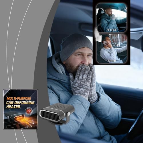 Calentador de coche ABS para parabrisas sin escarcha 6