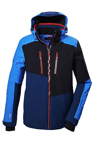 killtec Herren Skijacke/Funktionsjacke mit abzippbarer Kapuze und Schneefang KSW 70 MN SKI JCKT, himmelblau, 3XL, 41957-000