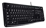teclado usb k120 logitech Uso Agradable y Silencioso: Teclas silenciosas que ofrecen una respuesta inmediata por cada pulsación
