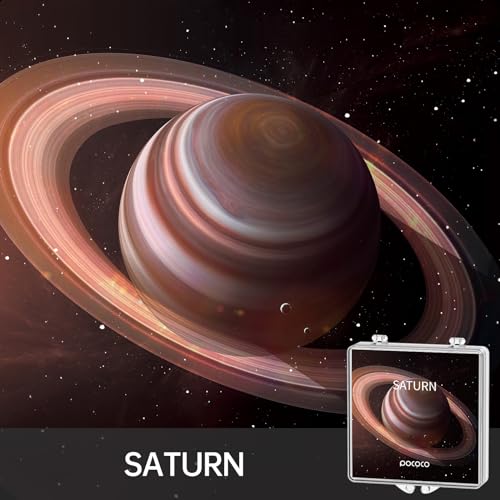 Image of Solar System: Discs for POCOCO Galaxy Projector, 5K Ultra HD, Semiconductor Lithography (8 Discs)