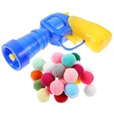 Giocattolo il Lancio di Palline Interattivo per Gatti in Peluche Leggero