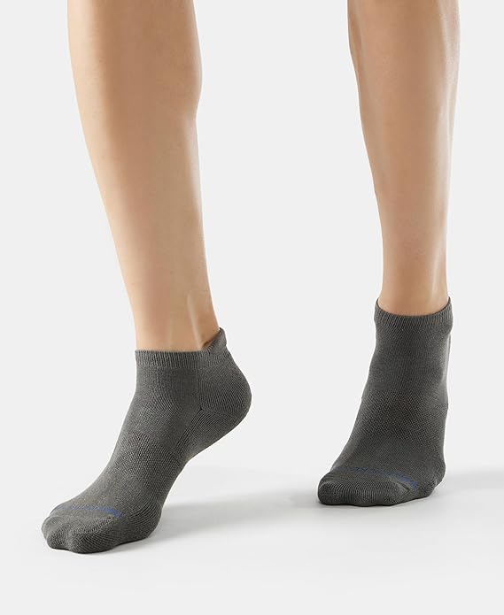 Unisex Solid Colored Ankle Length Socks Made with 100% Combed Cotton & Spandex Socks For Men & Women4