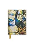  Tiffany: Standing Peacock (Foiled Pocket Journal) (Flame Tree Pocket Books) (Premium Notizbuch DIN A 6 mit Magnetverschluss)