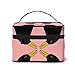 Produktbild Make-up Taschen EtuisKosmetiktaschen Chatting Crows Fabric (3437) Travel Makeup Bag Portable Makeup Boxes for Women Cosmetic Case Storage Organizer Travel Daily Carry