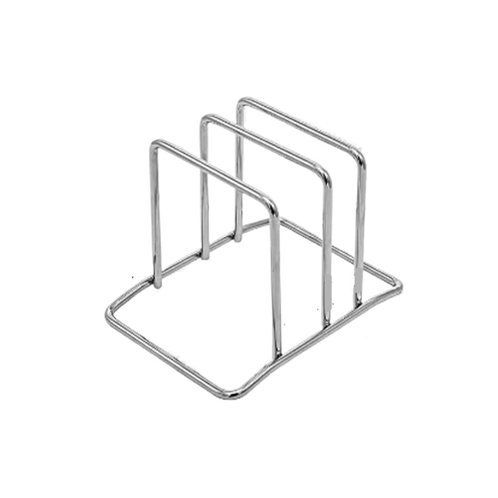 Stainless Steel Kitchen Storage Solution Rustproof Pot Lid Rack Storage(A3)