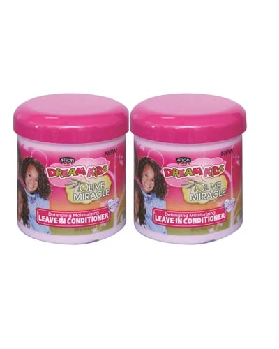 African Pride Dream Kids Olive Miracle Leave-In Conditioner 15 Oz(Pack Of 2) #TOP17