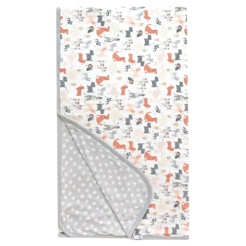 Image of Copper Pearl Jumbo 3-Layer Baby Blanket: Soft Baby Quilts for Boys and Girls | Breathable, Cozy, Toddler Blanket | Baby Quilt for Newborns | 60x72 Premium Material | Rufus