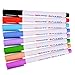 8Pieces Erasable Marker Pen 8 Color Whiteboard Refillable Colored Quick Drying Whiteboard for Office Refillable