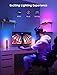Govee Smart LED Light Bars, Work with Alexa and Google Assistant, RGBICWW WiFi TV Backlights with Scene and Music Modes for Gaming, Pictures, PC, Room Decoration