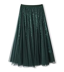 Sequins Dark Green