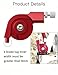 ZLXHDL V Brake Adapter, Bicycle Disc Brake Conversion Aluminum CNC Machining Bike V Brake Stroke Converter Caliper Regulator for Road Cycling(red)
