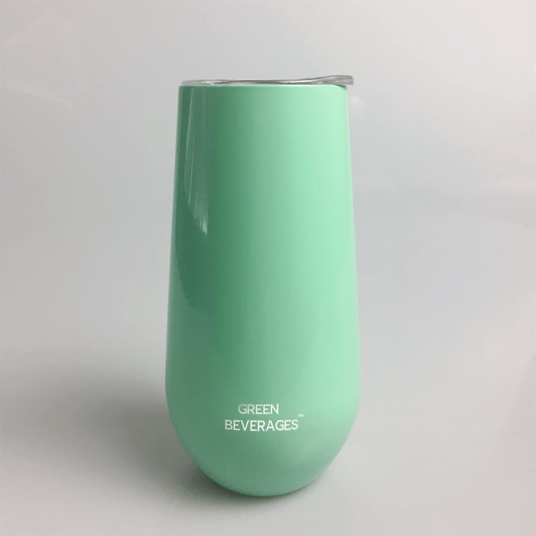 Green Beverages Tumbler 200 ml Double Wall Water Coffee Cup for