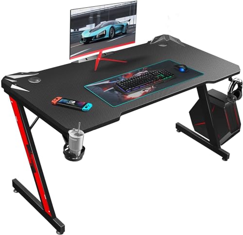Amazon | ゲーミングデスク 幅112cm*奥行60cm*高さ74.4cm