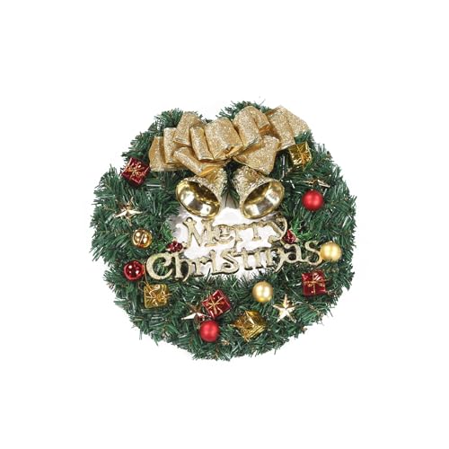 Couronne de Noël suspendue et d'automne pour porte d'entrée et hôtel