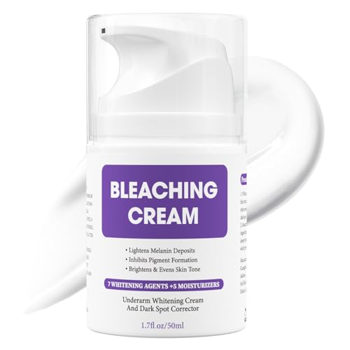 Skin Bleaching Cream, Lightening Cream Dark Spot Remover for Body, Face and Sensitive Areas,...