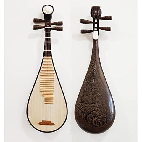LANDTOM Professional chicken wing wood Chinese Lute Traditional National Stringed Instrument Pipa for Adults Cover