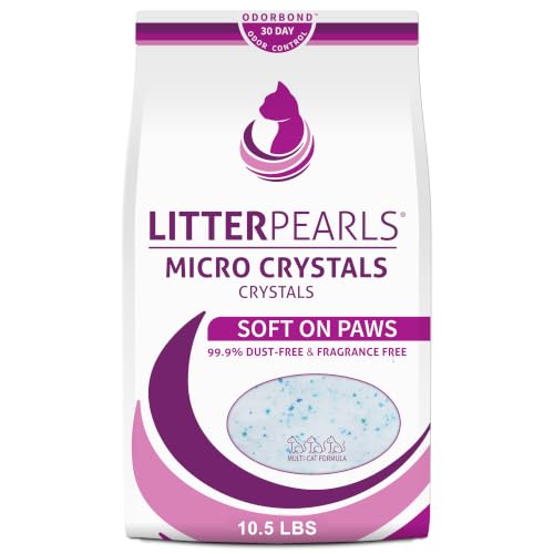Litter Pearls Micro Crystals Non-Clumping Crystal Cat Litter