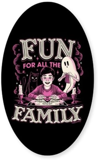 CafePress Ouija: Contact The Living Oval Bumper Sticker Car Decal