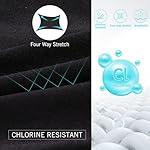 baleaf Women's Athletic Training Adjustable Strap One Piece Swimsuit - Image 4