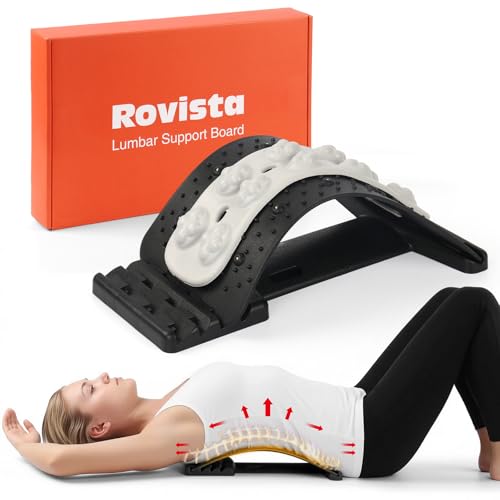 Premium Back Stretcher for Lower Back Pain Relief –...