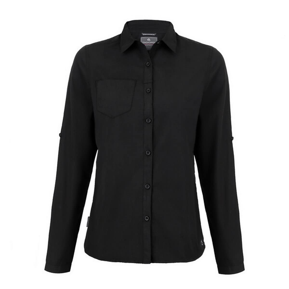 Craghoppers Expert Kiwi Long Sleeved Shirt Size: 18 Women's Black