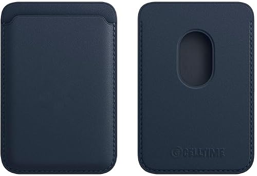 CellTime Premium Magsafe Wallet Compatible With iPhone 12/13 / 14/15 Series - Pacific Blue
