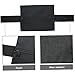 KESYOO 2pcs Yoga Mat Storage Strap Exercise Mats Yoga Mat with Strap Yoga Mat Thick Sling Gym Yoga Mat Holder Straps Carrying Yoga Mat Holder Yoga Mats Black 600d Oxford Cloth