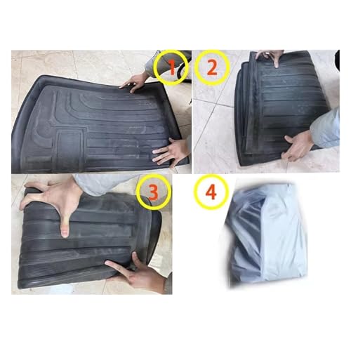 Tapis de coffre étanche pour Jeep Grand Cherokee 4e Gen lavable - 4