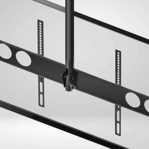 Pyle Adjustable Height Tv Ceiling Mount - Tilting Vertical Vesa Universal Monitor Mounting Bracket W/ Telescoping Arm, Mounts 37 To 70 Inch Hdtv, Led, Lcd, Flat Screen Television Up To 50 Kg Pctvm18 #TOP3