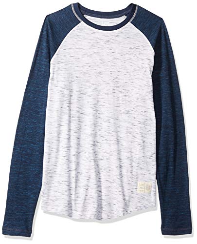 Lee Men's Long Sleeve Neck-Shirt, Mason Crew Malibu Blue, X-Large