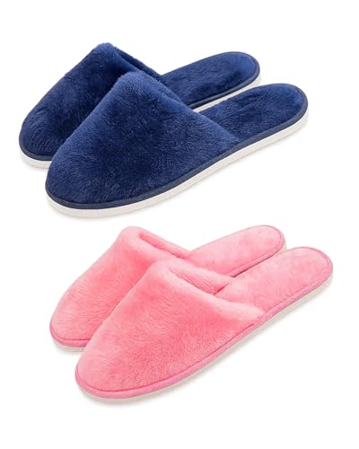 Image of Premium Fur Home Slippers For Women & Men For Winter Capet Slippers for Bedroom Indoor Carpet house slides