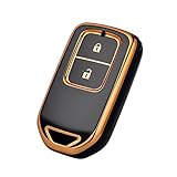 [OFFCURVE] キーケース 用の ホンダ キーフォブカバー 対応車種 ヴェゼル RU系 新型オデッセ スマート 2ボタン TPU リモート キーレス キーフォブケース 保護シェル アクセサリー