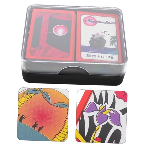 VANZACK Familien Party Spielkarten Papier Poker Karten Tragbare Tischspiel Karten mit Feiner Verarbeitung für Erwachsene Party Camping und Reisen – Bild 8